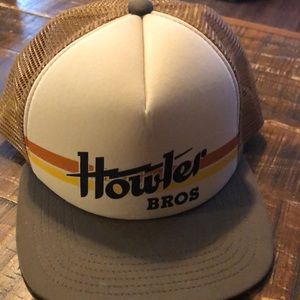 Howler bros snap back trucker hat
